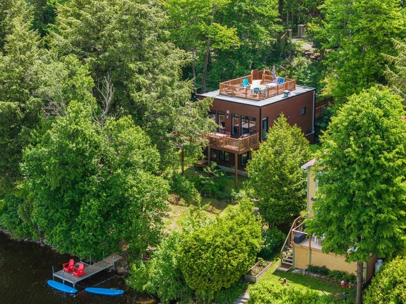 Concours Gagnez deux nuits au chalet Le Riverain d'Orford - Chalet locatif!