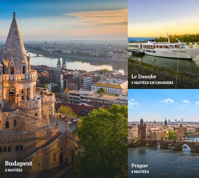 Concours Gagnez deux places sur une croisière fluviale sur le Danube!