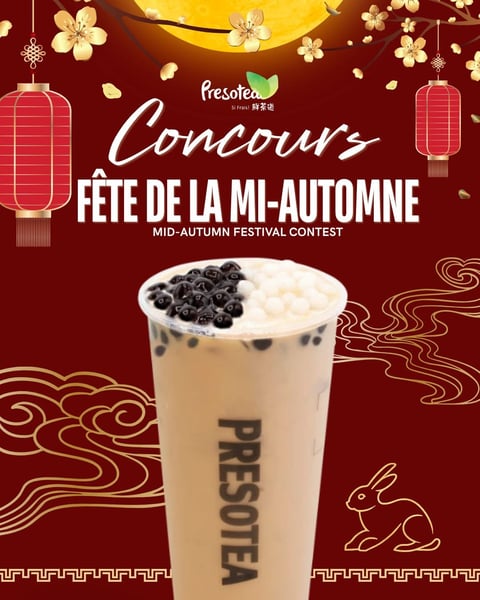 Concours Gagnez deux thés aux perles de chez Presotea!