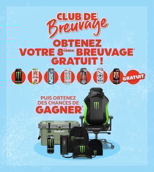 Concours Gagnez gros avec Monster!