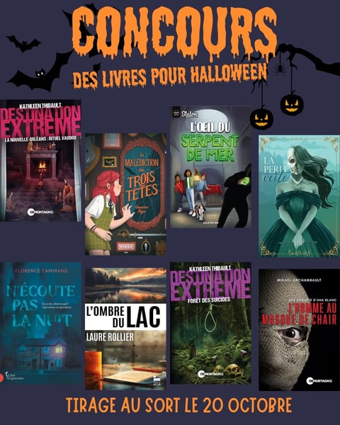 Concours Gagnez huit livres!