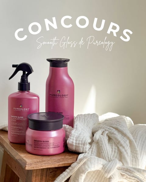 Concours Gagnez la gamme complète Smooth Gloss de Pureology!