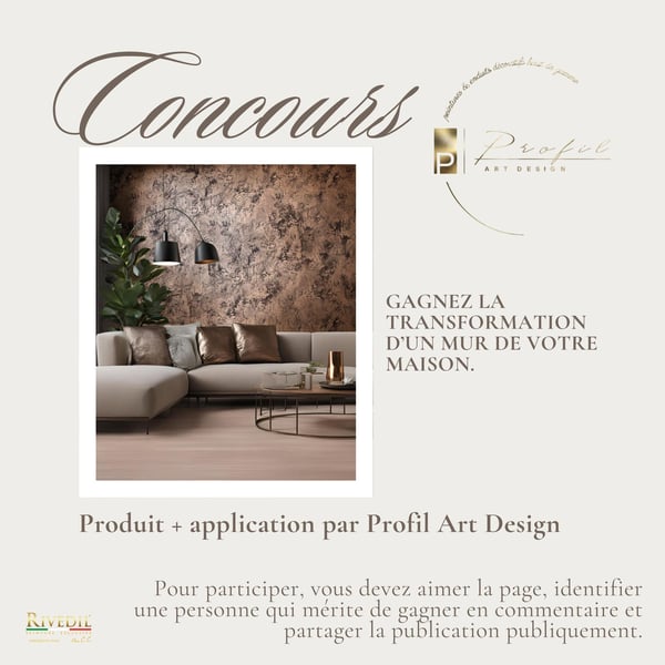 Concours Gagnez la transformation d’un mur de votre maison!