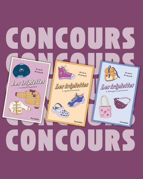 Concours Gagnez la trilogies Les triplettes d'Ariane Michaud!