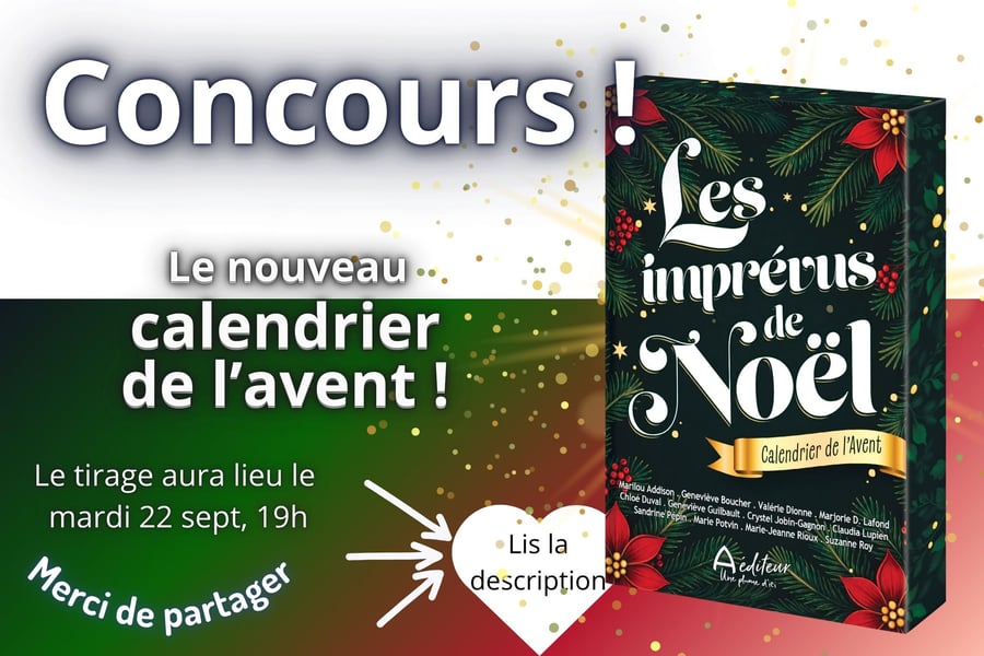 Concours Gagnez le calendrier de l'avent Les imprévus de Noël!