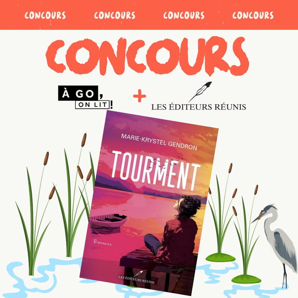 Concours Gagnez le livre Tourment de Marie-Krystel Gendron!