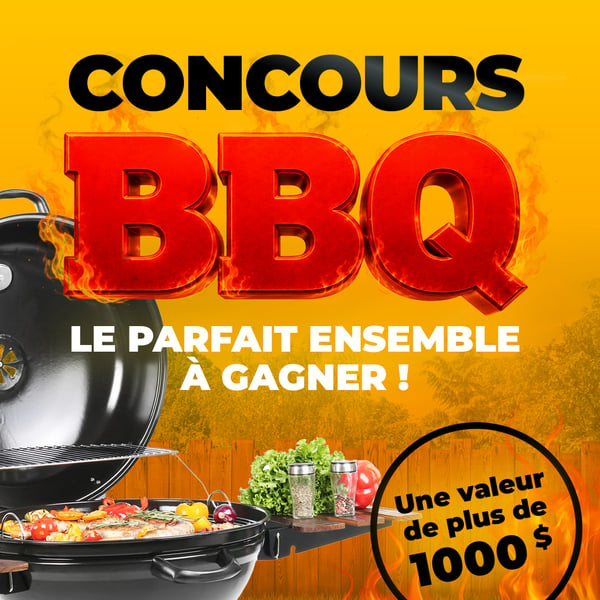 Concours Gagnez le parfait ensemble BBQ!