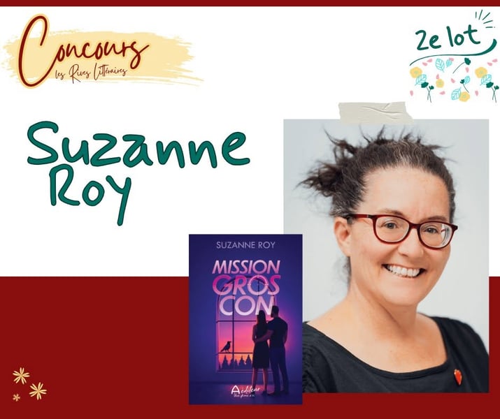 Concours Gagnez le roman Mission gros con de Suzanne Roy!