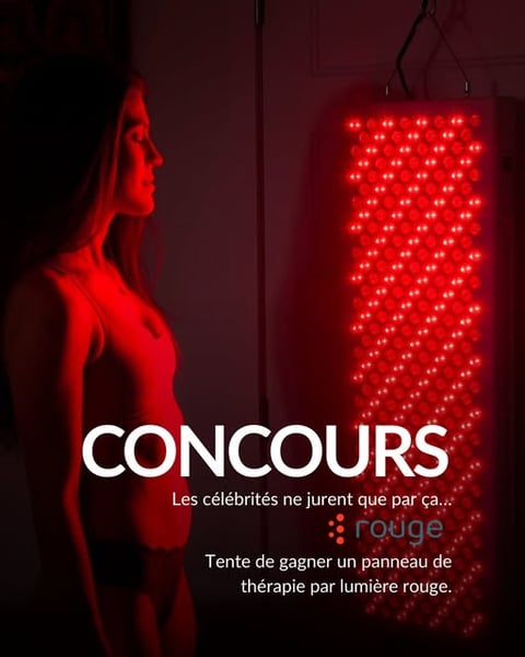 Concours Gagnez le Rouge Ultimate G4, un panneau de thérapie par lumière rouge haut de gamme!