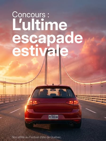Concours Gagnez l'ultime escapade estivale!