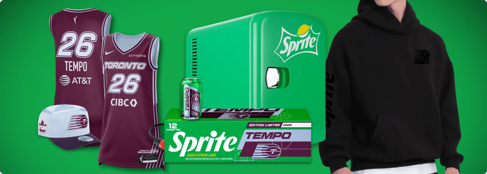 Concours Gagnez l'un des 5 cadeaux Sprite X Tempo!