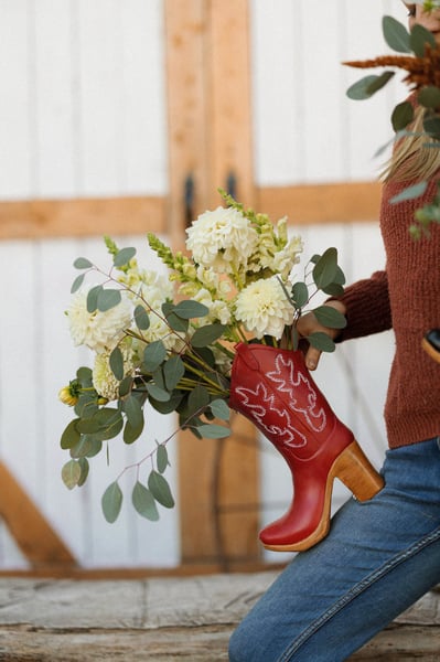 Concours Gagnez l'un des cinq vases bottes!