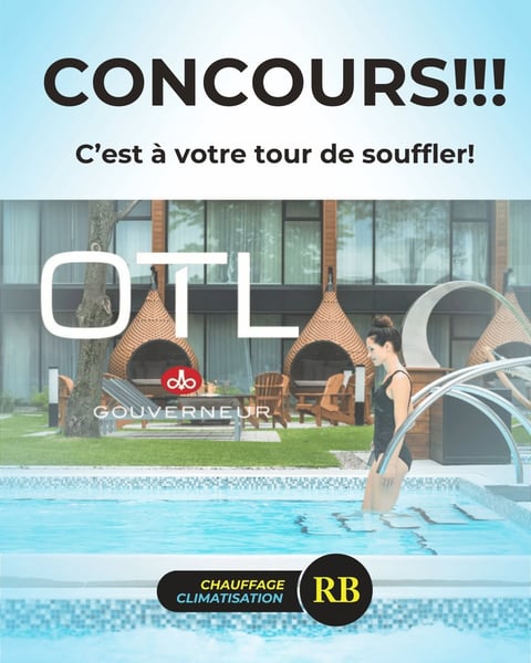 Concours Gagnez l'un des deux forfaits détente pour deux personnes à l’OTL Gouverneur Chicoutimi!