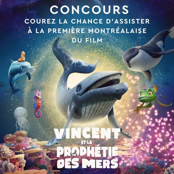 Concours Gagnez l'un des deux laissez-passer famille pour la première du film le samedi 29 août 2026 à 10h30 au Cineplex StarCité!