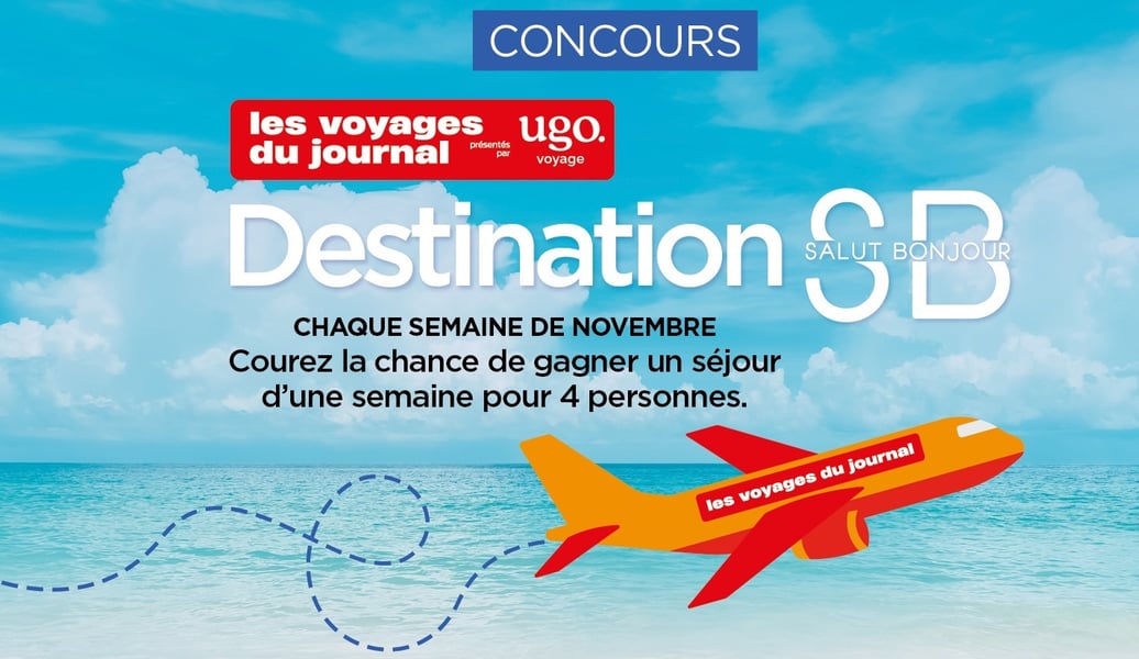 Concours Gagnez l'un des quatre séjours d'une semaine pour quatre personnes!