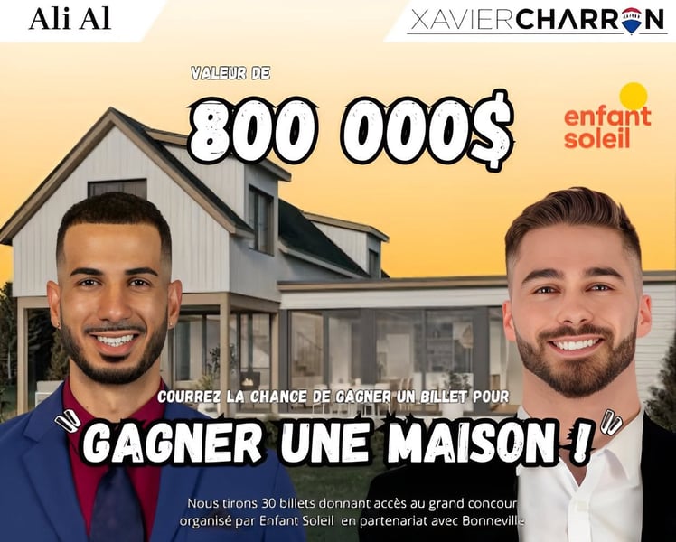 Concours Gagnez l'un des trente billets Maison Enfant Soleil signée Bonneville!