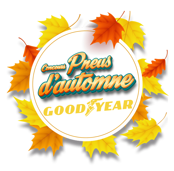 Concours Gagnez l'un des trois ensembles de pneus Goodyear!