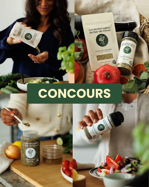 Concours Gagnez l'un des trois trios d'herbes salées!