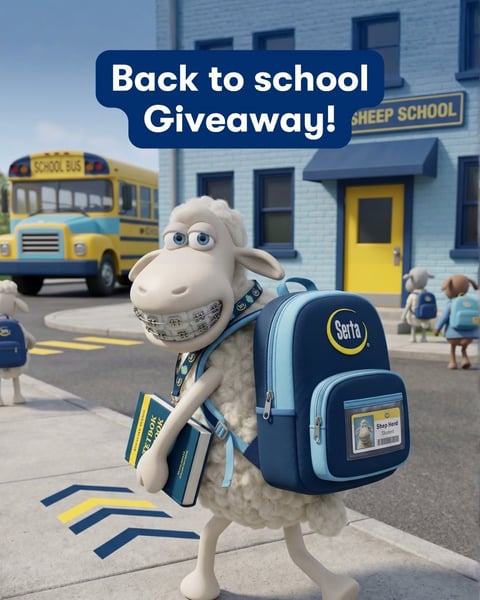 Concours Gagnez l'un des trois trousses École Ready de Serta!