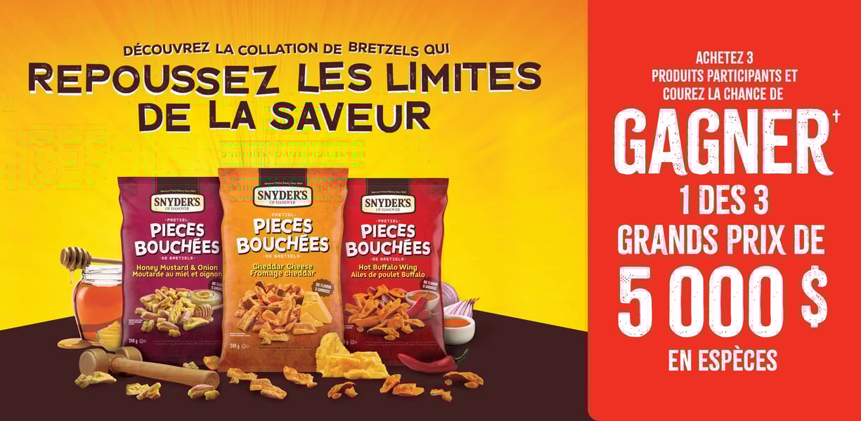 Concours Gagnez l'une des 3 prix en argent de 5000$!