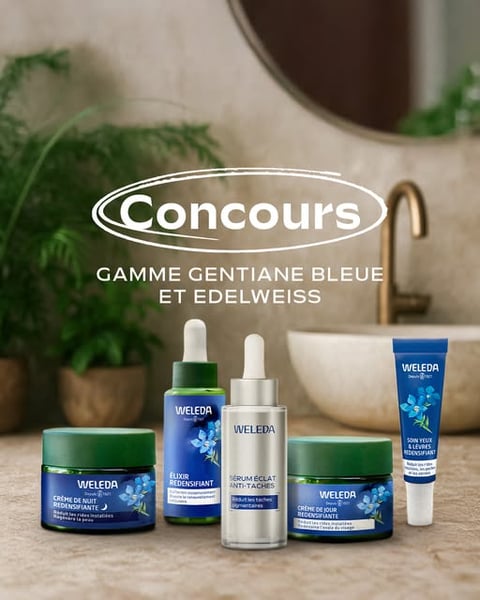 Concours Gagnez l'une des 3 routines complètes de la gamme anti-âge Gentiane bleue et Edelweiss!⁣