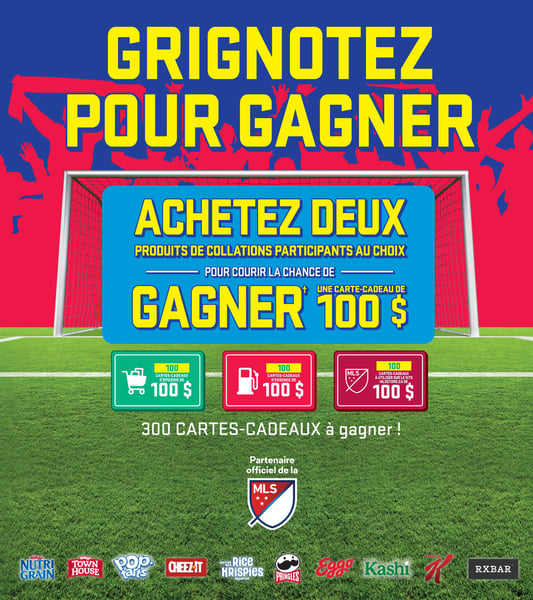 Concours Gagnez l'une des 300 cartes-cadeaux de 100$!