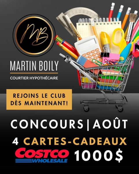 Concours Gagnez l’une des 4 cartes-cadeaux Costco de 1000$!