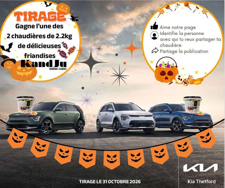 Concours Gagnez l'une des deux chaudières Kandju!