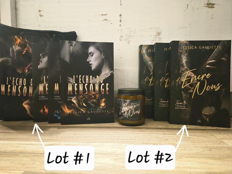 Concours Gagnez l'une des deux trilogies de livres de Jessica Gaudette-Auteure!