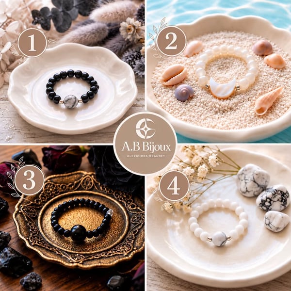 Concours Gagnez l'une des quatre magnifiques bagues ajustables, fabriquées avec de véritables pierres!