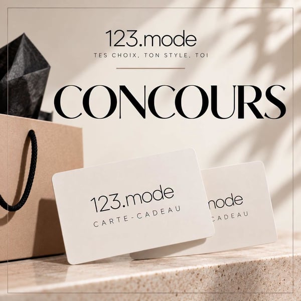 Concours Gagnez l'une des trois cartes-cadeaux 123.mode de 100$!
