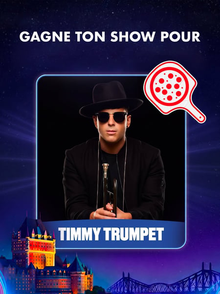 Concours Gagnez quatre billets pour aller voir Timmy Trumpet le 6 septembre à Québec et 100$ Salvatoré!