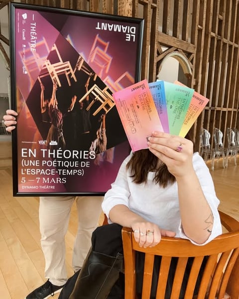 Concours Gagnez quatre billets pour le spectacle En Théories (une poétique de l’espace-temps) de DynamO Théâtre!