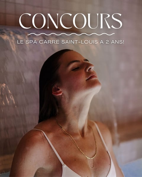 Concours Gagnez un accès pour deux personnes à notre expérience thermale complète Concours Gagnez un accès pour deux personnes à notre expérience thermale complète
