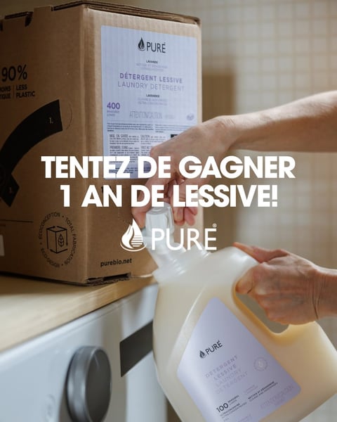 Concours Gagnez un an de lessive!