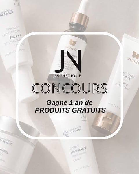 Concours Gagnez un an de produits!