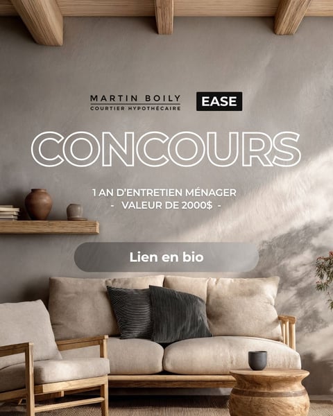 Concours Gagnez un an d'entretien ménager!