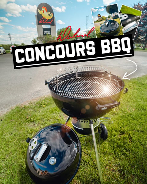 Concours Gagnez un barbecue au charbon!
