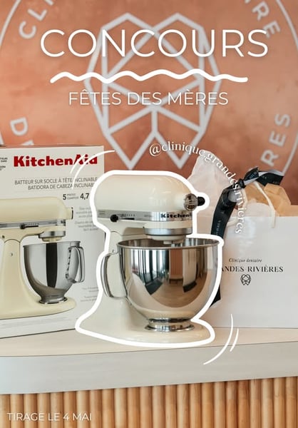 Concours Gagnez un batteur sur socle KitchenAid Artisan Stand Mixer!