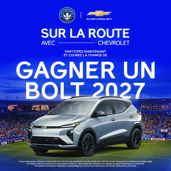 Concours Gagnez un Bolt 2027!