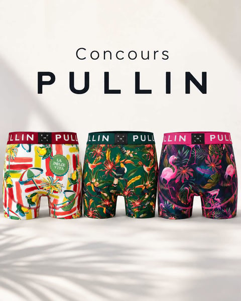 Concours Gagnez un boxer Pullin coloré!