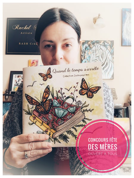 Concours Gagnez un cahier à coloriage!