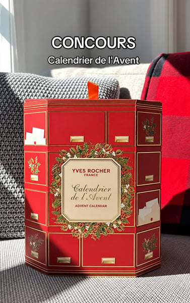 Concours Gagnez un Calendrier de l’Avent Yves Rocher!