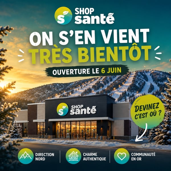 Concours Gagnez un certificat-cadeau Shop Santé de 100$!