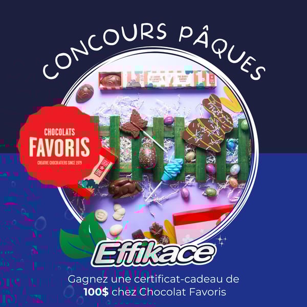 Concours Gagnez un certificat de 100$ chez Chocolat Favoris Concours Gagnez un certificat de 100$ chez Chocolat Favoris