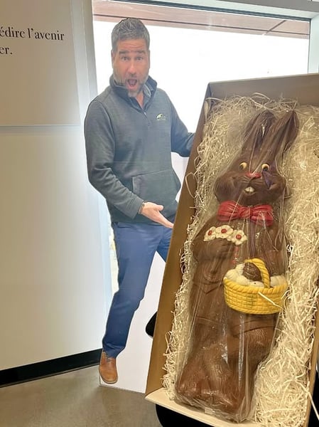 Concours Gagnez un chocolat géant!