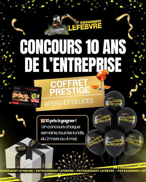 Concours Gagnez un Coffret Prestige Apéro & Délices!