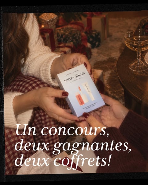 Concours Gagnez un coffret Sans-Façon Cosmétiques pour vous et un pour un ami!
