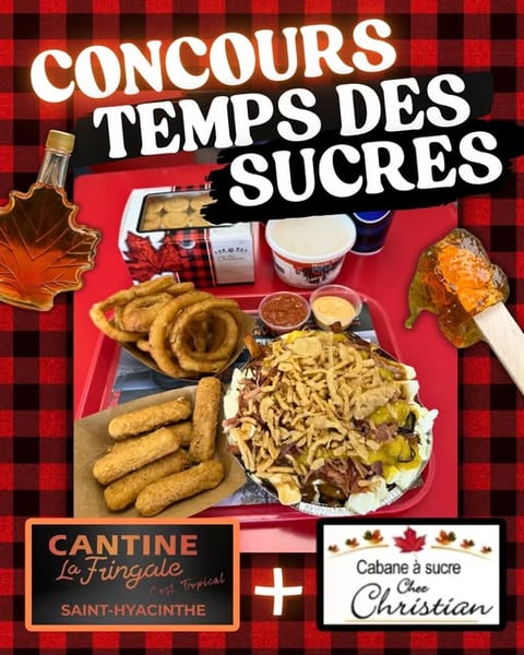 Concours Gagnez un combo parfait pour le temps des sucres!