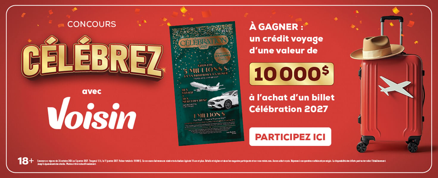 Concours Gagnez un crédit voyage de 10 000$!